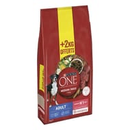 One cn croquettes medium/maxi adult boeuf 7kg dont 2kg offerts