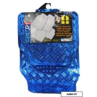 Sodifac tapis metalic bleu