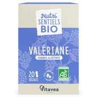 Vitavea nutri'sentiels bio valeriane gelules x20