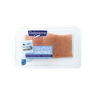 2 pavés de saumon sauvage Delpierre 240g