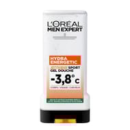 L'oréal paris men expert hydra énergetic gel douche sport extreme 300ml