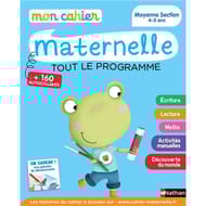 Mon cahier maternelle, moyenne section 4-5 ans : tout le programme