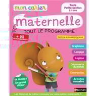 Mon cahier maternelle toute petite section, 2-3 ans : tout le programme
