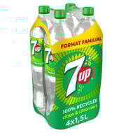 7up citron/citron vert format familial 4x1.5l