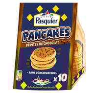 Brioche Pasquier 10 pancakes pépites de chocolat 350g