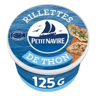 Petit navire rillettes de thon démarche responsable petit navire 125g