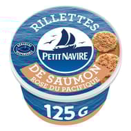Petit navire rillettes saumon démarche responsable 125g