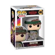 Funko pop tv stranger things  hunter dustin (with shield)