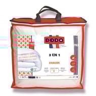 Dodo couette 240x220cm 3en1 chaude anti-acariens respirante