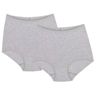 Lot de 2 culottes maxi GRIS CHINE X2 T42