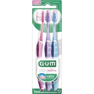 Gum brosse à dents pro sensitive 510 ultra souple  x3