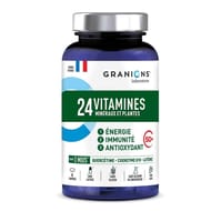 Granions 24 vitamines senior energie immunité antioxydant comprimés x90