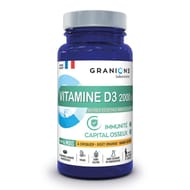 Granions vitamine d3 2000 ui imunite capital osseu comprimés x 30