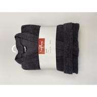 Influx peignoir kimono anthracite l/xl