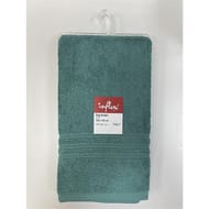 Influx drap de bain 100x150 cm uni vert émeraude 500g