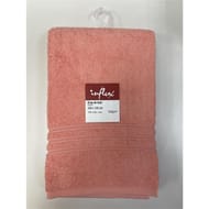 Influx drap de bain 100x150cm uni corail 500g