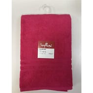 Influx drap de bain 100x150 uni frambroise 500g