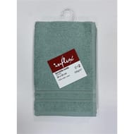 Influx serviette invité 30x50cm uni vert jade lot de 2