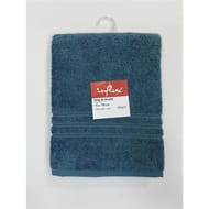 Influx drap de douche 70x130cm uni bleu canard 500g
