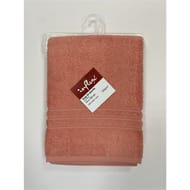 Influx drap de douche 70x130cm uni corail 500g