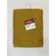 Influx drap de douche 70x130cm uni moutarde 500g