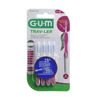 Gum brossettes interdentaires travler 1.4mm 1612 x 4