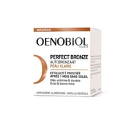 Oenobiol perfect bronze autobronzant peau claire x30