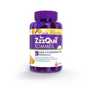P&G zzzquil sommeil mangue banane gommes x60