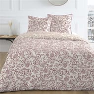Parure housse de couette 260x240cm + 2 taies 63x63cm romy