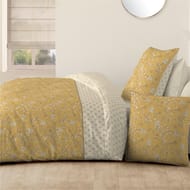Parure housse de couette 200x200cm+2 taies 63x63cm daya
