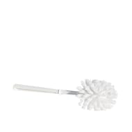 Balayette wc plastique blanc