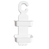 Valet de douche plastique blanc