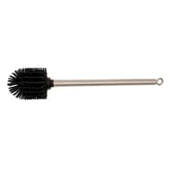 Balayette wc manche metal tete tpr