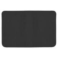 Tapis microfibres uni 45x75 ebony