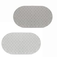Tapis de baignoire translucide pvc uni col assortis pure ess 38x69