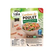 Isla Mondial Lardons de poulet halal sans gluten  2x100 g