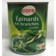 Cora épinards en branche 4/4 530g