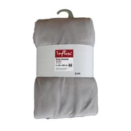 Influx drap housse 2x80x200 jersey gris