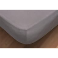 Influx drap housse 180x200 jersey gris