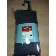 Influx drap housse 180x200cm jersey anthracite