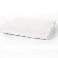 Drap plat 240x290 uni blanc polycoton