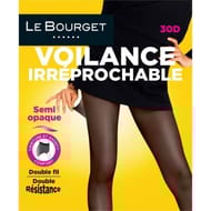 Collant voile Voilance Irréprochable semi opaque 30D Le Bourget NOIR T5\T6