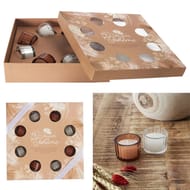 Coffret bougies parfumées x8
