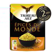 Taureau ailé doypack riz basmati epices du monde 220g