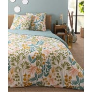Parure housse de couette 260x240 + 2 taies 63x63 voyageur