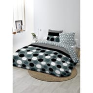 Parure hc microfibre 260x240 + 2 taies 63x63 bubble