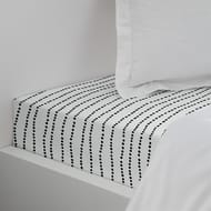 Drap housse microfibre 90x190 flower
