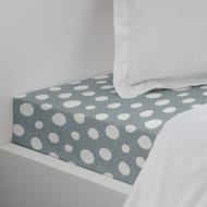 Drap housse microfibre 160x200 bubble