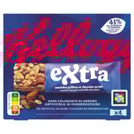Kellogg's barres céréales extra  chocolat au lait  - 4x32g