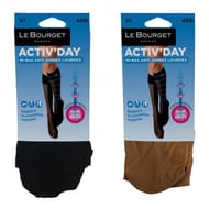 Mi-bas jambes lourdes 40D Activ'day Le Bourget NOIR 36\38